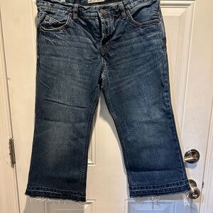 Free PeopleDenim Crop Jeans in Medium Blue